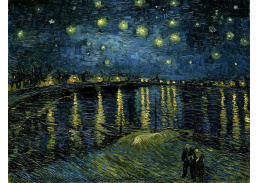 VR2-493 Vincent van Gogh - Hvězdná noc nad Rhonou