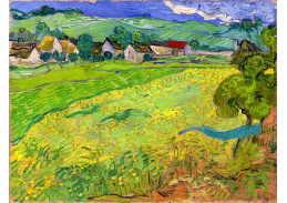 VR2-57 Vincent van Gogh - Pohled na Vessenots v Auvers