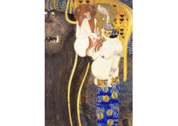 VR3-31-3 Gustav Klimt - Nepřátelské síly, detail