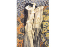 VR3-56 Gustav Klimt - Hlodavá bolest, detail