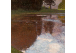 VR3-125 Gustav Klimt - Klidná hladina rybníka