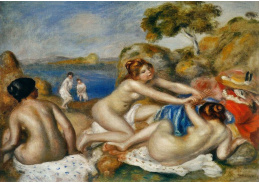 VR14-7 Pierre-Auguste Renoir - Tři koupající se ženy s krabem
