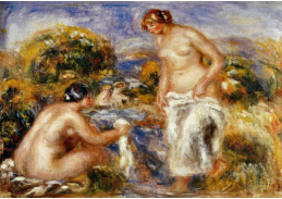 VR14-38 Pierre-Auguste Renoir - Ženy při koupání