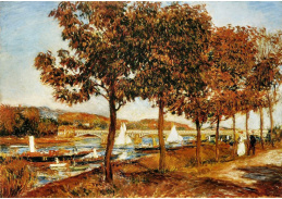 VR14-56 Pierre-Auguste Renoir - Most u Argenteuil na podzim