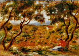 VR14-62 Pierre-Auguste Renoir - Vinice v Cagnes