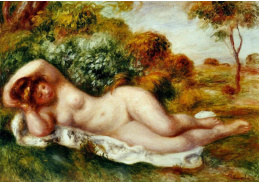 VR14-66 Pierre-Auguste Renoir - Ležící akt