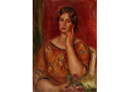 VR14-153 Pierre-Auguste Renoir - Portrét Gertrude Osthaus
