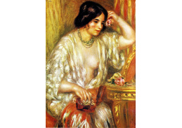 VR14-177 Pierre-Auguste Renoir - Portrét Gabrielle se šperky