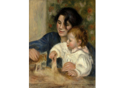 VR14-182 Pierre-Auguste Renoir - Gabrielle a Jean