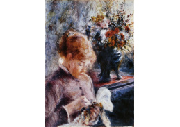 VR14-202 Pierre-Auguste Renoir - Šijící mladá žena
