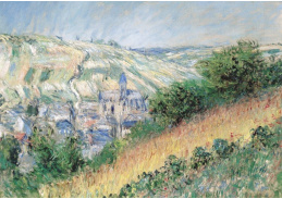 VCM 40 Claude Monet - Pohled na Vetheuil