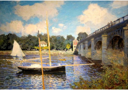 VCM 64 Claude Monet - Most v Argenteuil