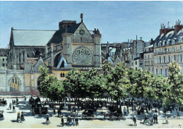 VCM 67 Claude Monet - St. Germain l Auxerrois v Paříži