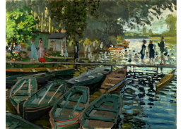 VCM 71 Claude Monet - Koupání v La Grenouillere