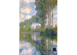 VCM 75 Claude Monet - Topoly v Epte