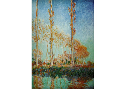 VCM 99 Claude Monet - Tři topoly na podzim