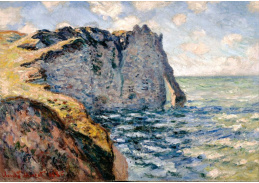 VCM 173 Claude Monet - Útes na Aval Etretat