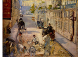 VEM 18 Édouard Manet - Oprava silnice v Mosnier