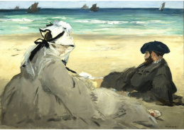 VEM 04 Édouard Manet - Na pláži
