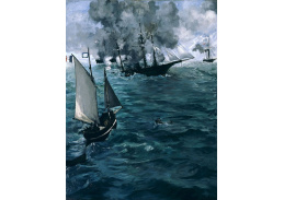 VEM 111 Édouard Manet - Bitva mezi Kearsarge a Alabamou