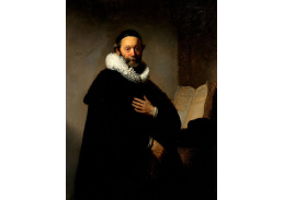 VR4-60 Rembrandt van Rijn - Portrét Johannese Wtenbogaerta