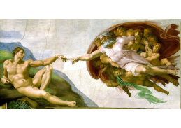 VR5-15 Michelangelo Buonarroti - Stvoření Adama
