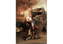 R11-6 Rafael Santi - Svatý Michal bojující s drakem