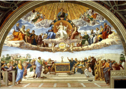 R11-55 Rafael Santi - Freska v Stanza della Segnatura