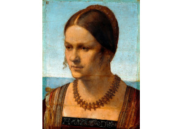 VR12-15 Albrecht Dürer - Portrét Benátčanky