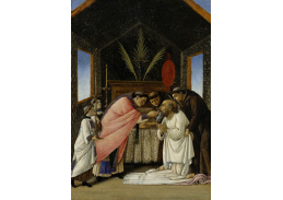 R17-66 Sandro Botticelli - Poslední přijímání Svatého Jeronýma