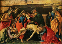 VR17-3 Sandro Botticelli - Oplakávání