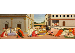 VR17-27 Sandro Botticelli - Tři zázraky svatého Zenobiuse