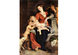 VRU41 Peter Paul Rubens - Svatá rodina s košíkem