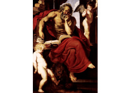 VRU76 Peter Paul Rubens - Svatý Jeroným v jeho poustevně