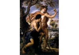 VRU85 Peter Paul Rubens - Parisuv soud, detail