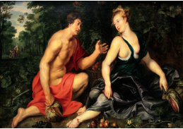 VRU182 Peter Paul Rubens - Vertumne a Pomona