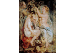VRU231 Peter Paul Rubens - Ceres a dvě víly s Cornucopii