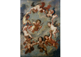 VRU232 Peter Paul Rubens - Andělé na stropní dekoraci