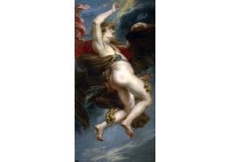 VRU257 Peter Paul Rubens - Únos Ganymede