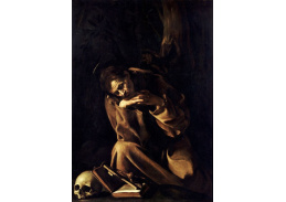 VCAR 37 Caravaggio - Meditace svatého Františka