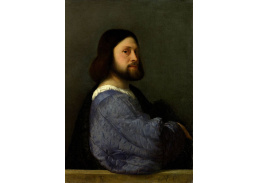 VTV38 Tizian - Portrét muže s prošívanou vestou