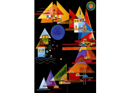 130006 Vasilij Kandinskij - Trojúhelníky v křivce