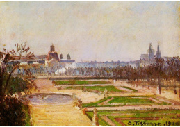 VCP-281 Camille Pissarro - Tuileries a Louvre
