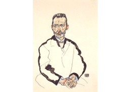 VES 53 Egon Schiele - Portrét Heinricha Benesche