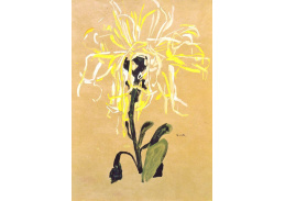 VES 73 Egon Schiele - Žlutá chryzanténa