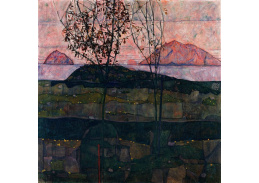 VES 275 Egon Schiele - Zapadající slunce