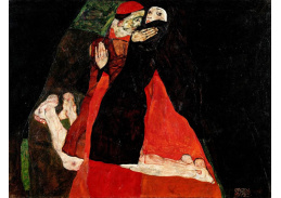 VES 284 Egon Schiele - Kardinál a jeptiška