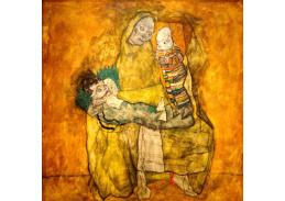 VES 285 Egon Schiele - Matka a dvě děti