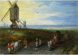 BRG-49 Jan Brueghel - Krajina s větrnými mlýny