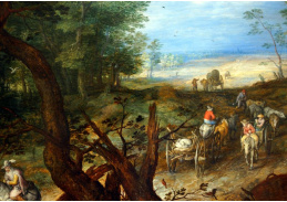 BRG-58 Jan Brueghel - Lesní cesta s postavami